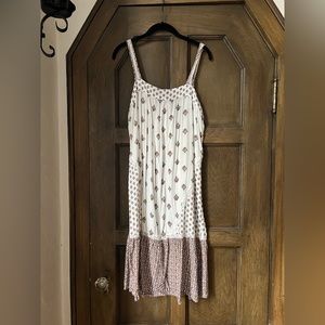 Anthropology Floral Dress